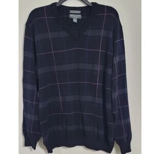 Lyle & Scott Sweater Mens Large 90's Vintage Sweater 100% Cotton Grandpa Dad